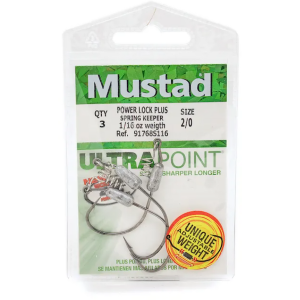 MUSTAD CARLIG OFFSET LESTAT POWER LOCK PLUS 3BUC/PL