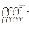 MUSTAD CARLIG ULTRAPOINT BLN OFFSET 5BUC/PL