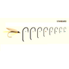 MUSTAD CARLIG BR.FORJAT PT.MUSCA 25BUC/PL