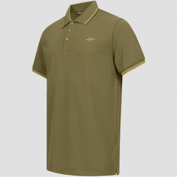 BLASER TRICOU POLO 22 DARK OLIVE MAR.2XL