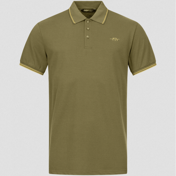 BLASER TRICOU POLO 22 DARK OLIVE MAR.2XL