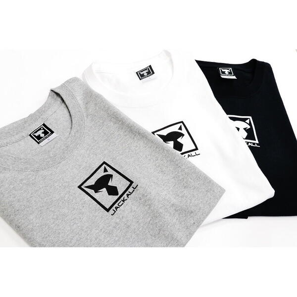 JACKALL TRICOU SQUARE LOGO WHITE MAR.M