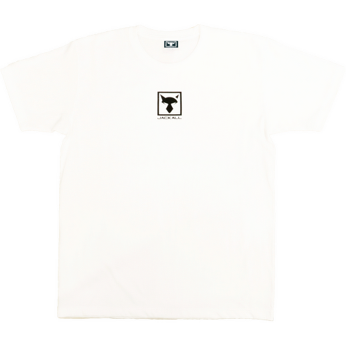 JACKALL TRICOU SQUARE LOGO WHITE MAR.M