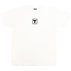 JACKALL TRICOU SQUARE LOGO WHITE MAR.M