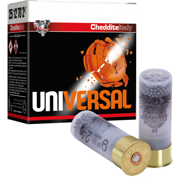 CHEDDITE UNIVERSAL TRAP CAL.12/70/24G/2,4MM (7,5)