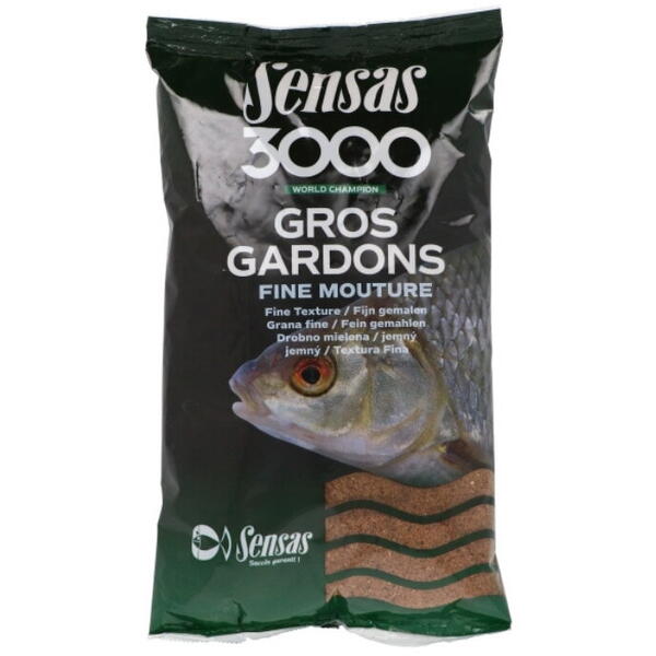 NADA SENSAS 3000 GARDONS FINE TEXTURE 1KG