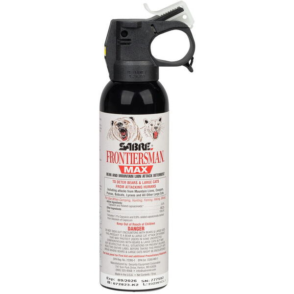 SABRE SPRAY AUTOAPARARE FRONTIERSMAN ANTI-URS 234ML - DISTANTA PULVERIZARE 12M