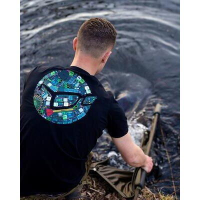 KORDA TRICOU LE TACKLE BLACK MAR.XL