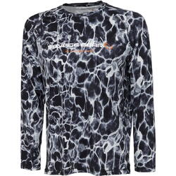 BLUZA NIGHT UV BLACK WATERPRINT MAR.S