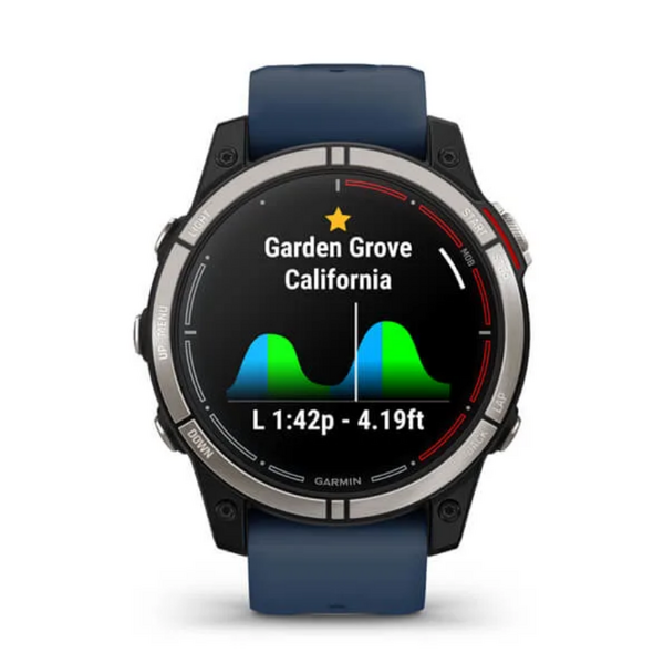 GARMIN CEAS QUATIX 7 SAPPHIRE AMOLED CARBON/BLUE MARIN 47MM