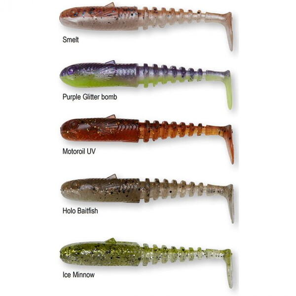 SAVAGE GEAR SHAD GOBSTER 7,5CM/5G CLEAR WATER MIX 5BUC/PL