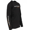 SAVAGE GEAR TRICOU SIGNATURE LOGO LONG SLEEVE BLACK CAVIAR MAR.L