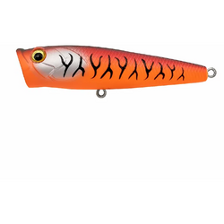 VOBLER BURPY POPPER 6,5CM/6,3G ORANGE TIGER