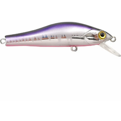 MUSTAD VOBLER SCURRY MINNOW 55S 5,5CM/5G CHROME PURPLE BLACK