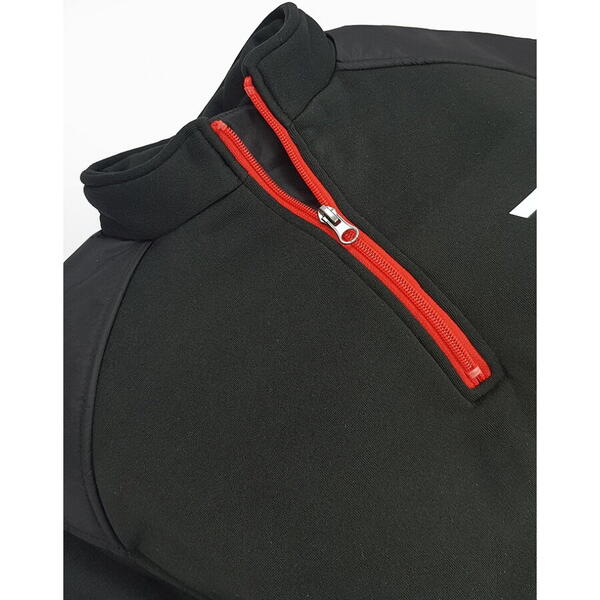 DAIWA COSTUM FLEECE BLACK/RED MAR.2XL