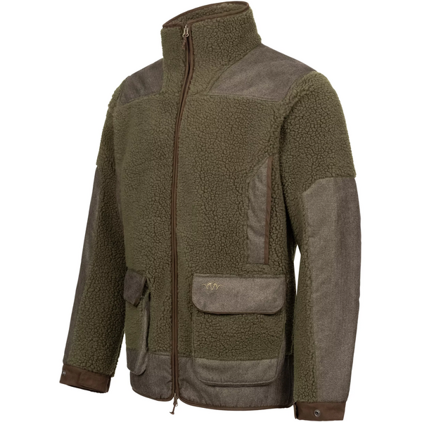 BLASER JACHETA SHERPA FLEECE DARK OLIVE MAR.2XL