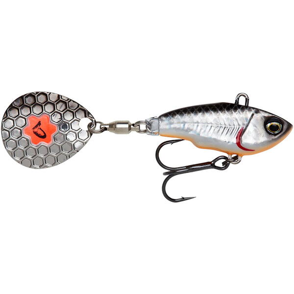 SAVAGE GEAR VOBLER FAT TAIL NL 5,5CM/6,5G SINKING SILVER FLUO