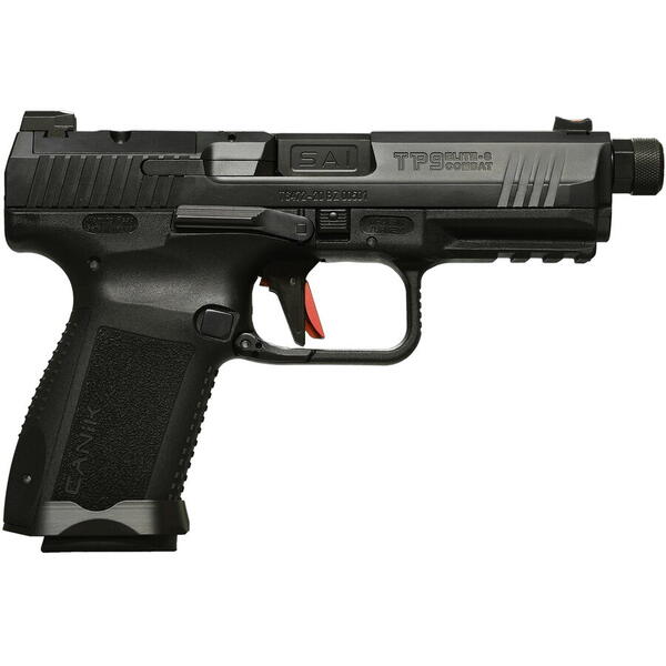 CANIK PISTOL GLONT TP9 ELITE COMBAT BLACK CAL.9X19MM