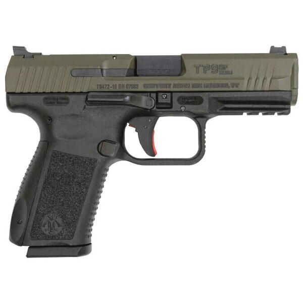 CANIK PISTOL GLONT TP9 SF ELITE GREEN CAL.9X19MM