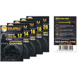 GURU CARLIG SUPER XS NR.10 SPADE/BARBED 10BUC/PL