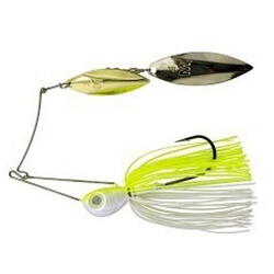 SPINNERBAIT ARM LOCK 10G/CHART. WHITE