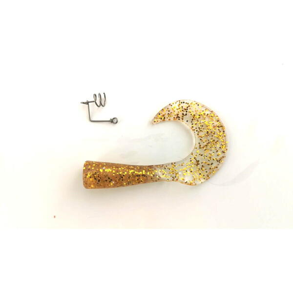 STRIKE PRO COADA DE SCHIMB PT. WOLF TAIL JR. GOLD GLITTER