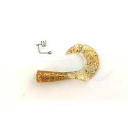 STRIKE PRO COADA DE SCHIMB PT. WOLF TAIL JR. GOLD GLITTER