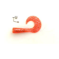 COADA DE SCHIMB PT. WOLF TAIL JR. ORANGE GLITTER