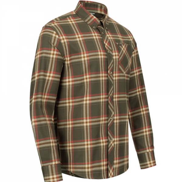 BLASER CAMASA SEBASTIAN DARK BROWN/RED MAR.XL