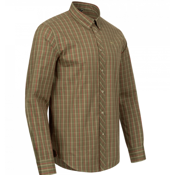 BLASER CAMASA TRISTAN DARK OLIVE/RED MAR.2XL