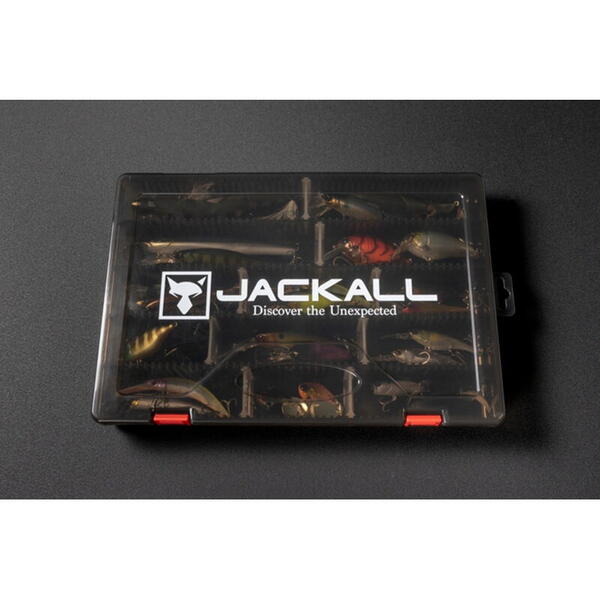 JACKALL CUTIE 2800D TACKLE M CLEAR BLACK