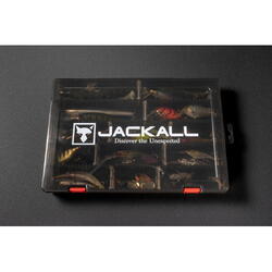 JACKALL CUTIE 3000D TACKLE L CLEAR BLACK