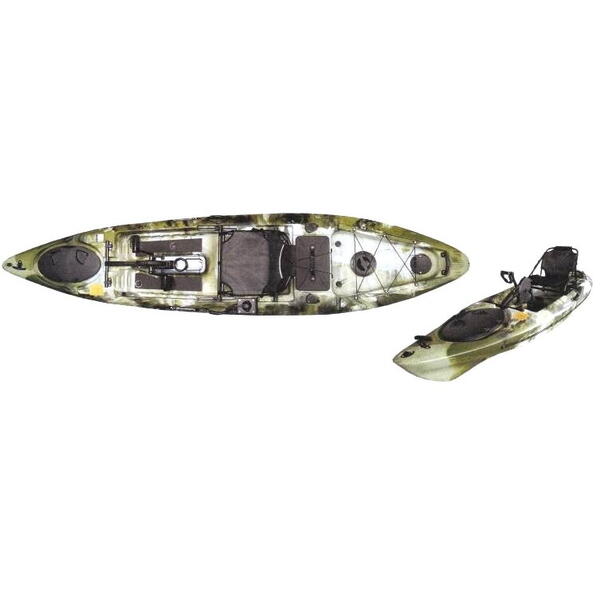 ALLROUNDMARIN KAIAK ALL-TOP 396 GREEN CAMO