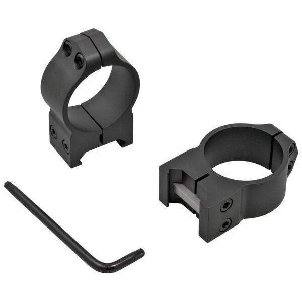 WARNE SCOPE MOUNTS SET RING WEAVER 34MM OBIECTIV 52MM