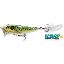 LIVE TARGET FROG POPPER 6,5CM/7G GREEN/YELLOW