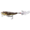 LIVE TARGET FROG POPPER 6,5CM/7G TAN/BROWN