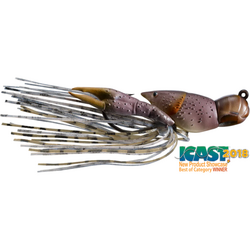 HOLLOW CRAWFISH JIG 4CM/11G 725 GREY/BROWN