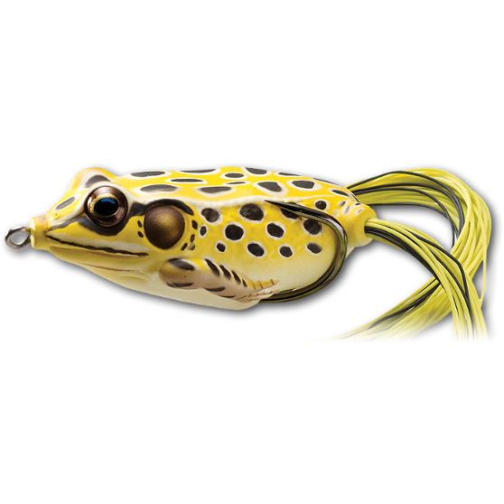 LIVE TARGET HOLLOW BODY FROG WALKING BAIT 4,5CM/7G 501 YELLOW/BLACK