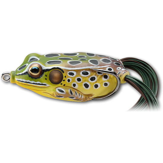 LIVE TARGET HOLLOW BODY FROG WALKING BAIT 4,5CM/7G 514 EMERALD/BROWN