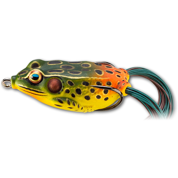 LIVE TARGET HOLLOW BODY FROG WALKING BAIT 5,5CM/18G 519 EMERALD/RED