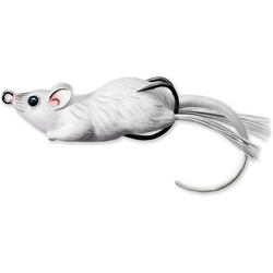 LIVE TARGET HOLLOW BODY MOUSE WALKING BAIT 6CM/11G WHITE/WHITE