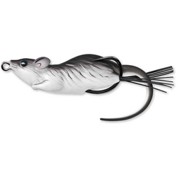 HOLLOW BODY MOUSE WALKING BAIT 6CM/11G BLACK/WHITE