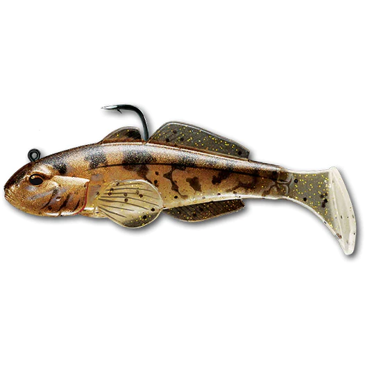 LIVE TARGET GOBY SWIMBAIT 8CM/14G NATURAL/BRONZE 3PCS/PL