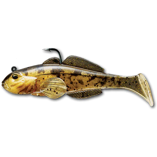 LIVE TARGET GOBY SWIMBAIT 9CM/21G NATURAL/GOLD 3PCS/PL