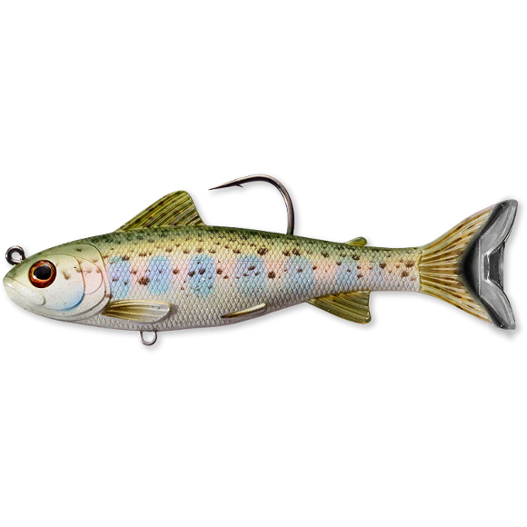 LIVE TARGET TROUT PARR SWIMBAIT 13,1CM/35G 712 SILVER/OLIVE