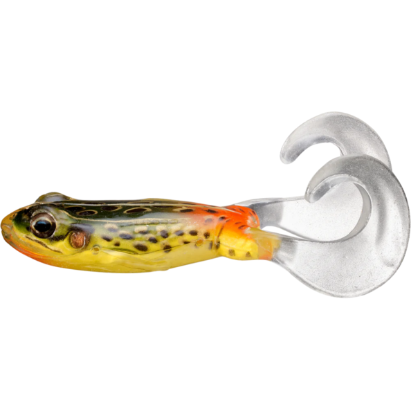 LIVE TARGET FREESTYLE FROG 9CM 519 EMERALD/RED