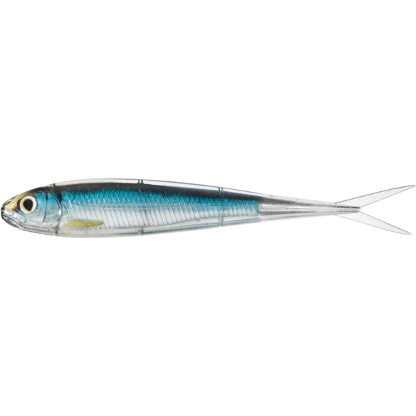 LIVE TARGET TWITCH MINNOW SOFT JERKBAIT 10CM 201 SILVER/BLUE