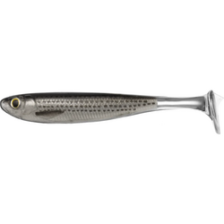 LIVE TARGET SLOW-ROLL MULLET PADDLE TAIL 12,5CM 717 SILVER/BLACK