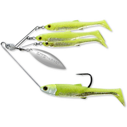 BAITBALL SPINNER RIG SMALL/11G 857 CHART/SILVER