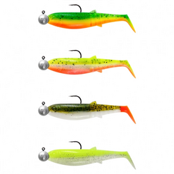 CANNIBAL SHAD 6,8CM/3G+5G 1/0 DARKWATER MIX 4+4BUC/PL